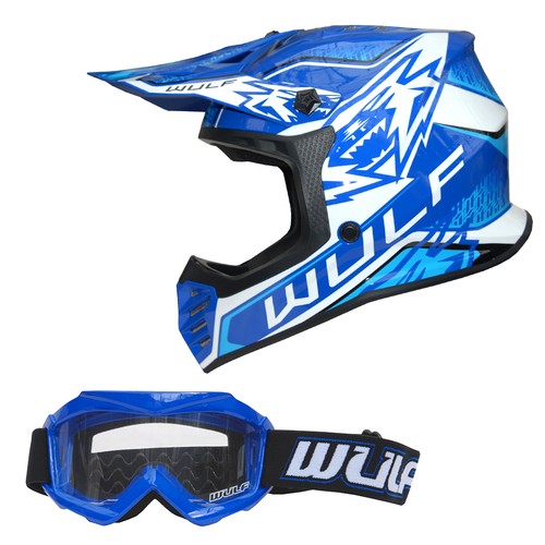 Wulfsport air blue - blue, kids