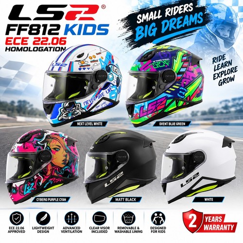 Ls2 kids mini full - full, face